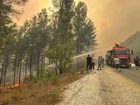 Köyceğiz’de 108 ev tahliye edildi
