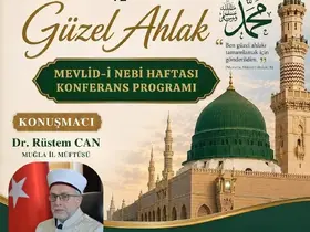 Köyceğiz’de Mevlid-i Nebi konferansı düzenlenecek
