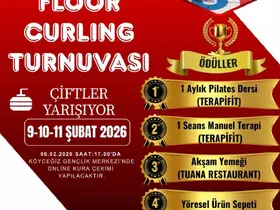 Köyceğiz’de ödüllü Floor Curling Turnuvası düzenlendi
