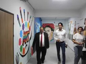 Köyceğiz’de okul duvarları renklendirildi
