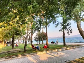 Köyceğiz’de sıcak hava etkili oluyor
