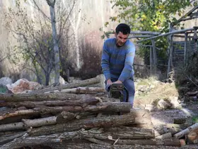 Köylerde kışlık odun hazırlığı
