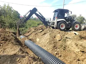 Köylerin içme suyu hattında yenileme sürüyor
