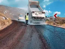 Kozağaç-Kavaklıdere yolunda 16 kilometrelik yenileme çalışması tamamlandı
