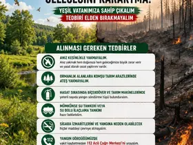 Kozan İlçe Tarım Müdürlüğü’nden anız uyarısı
