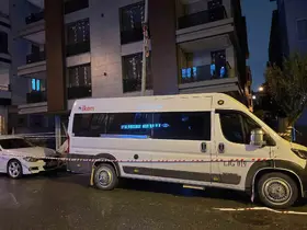 Küçükçekmece’de inşaat ile aydınlatma direği arasında elektrik akımına kapılan köpek telef oldu
