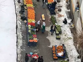 Kulp’ta kar engeli aşıldı, salı pazarı üç haftanın ardından açıldı

