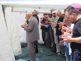 Kuraklıkla anılan Karapınar'da yağışlar için şükür duası