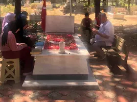 Kur’an kursu öğrencilerinden şehide vefa
