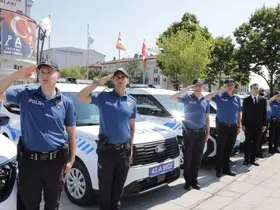 Kütahya Emniyet Teşkilatına 37 yeni hizmet aracı
