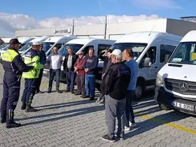 Kütahya Jandarması’ndan güvenli taşımacılık için denetim
