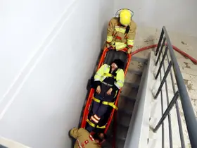 Kütahya OSB İtfaiye Ekibinden gerçeği aratmayan tatbikat
