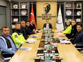 Kütahya OSB’de bağlantı yolu değerlendirme toplantısı
