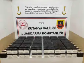 Kütahya’da 79 bin 940 adet bandrolsüz makaron ele geçirildi
