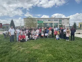Kütahya’da aileler hedeflere el ele koştu
