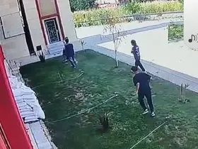 Kütahya’da caminin sulama fıskiyelerine zarar verdiler: O anlar kameraya yansıdı

