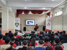 Kütahya’da "Gençlik ve Güvenli Gelecek" projesi kapsamında öğrencilere bilgilendirme yapıldı
