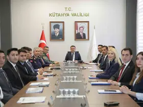Kütahya’da güvenlik ve asayiş masaya yatırıldı
