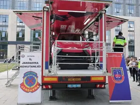 Kütahya’da Jandarma’nın 187. Yılına Özel Trafik Güvenliği etkinliği ilgi gördü
