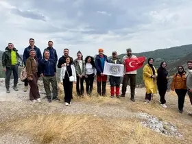 Kütahyalı dağcılar, İkitaş Kanyonu’nda 15 kilometre yürüdü
