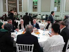 Kutsal topraklardan dönen 175 öğrenci için yemek programı düzenlendi
