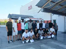 Kuzey Kıbrıs’ta sezon öncesinde futbolcular sağlık kontrolünde
