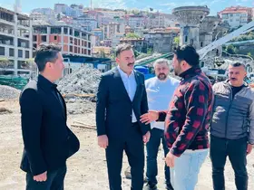 Lavuar Alanında çalışmalar başladı
