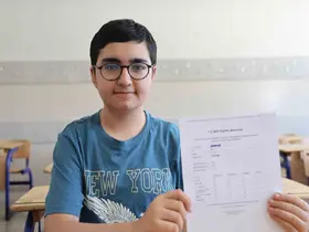 LGS birincisi Fırat: "Bu başarı için 4 yıldır çalışıyorum"
