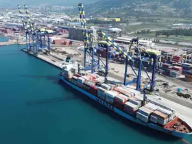 Limanlarda nisan rekoru: Bir ayda 48,2 milyon ton yük ve 1,2 milyon TEU konteyner elleçlendi
