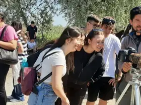 Lise öğrencilerinden sulak alan temizliği
