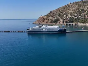 Lüks kruvaziyer Alanya’da
