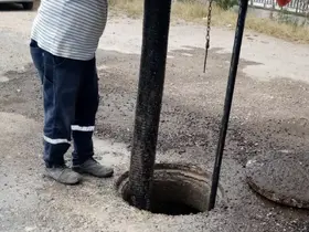 Lüleburgaz’da yağmur suyu hattından bavul çıktı

