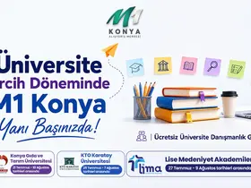 M1 Konya Avm'den Ücretsiz Tercih Desteği