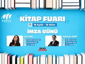M1 Konya AVM’de Kitap Fuarı kapılarını açıyor
