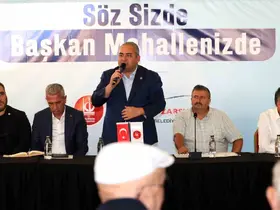 Mahalle sakinlerinin taleplerini dinledi
