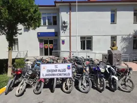 Mahmudiye’de motosiklet operasyonu

