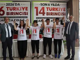 Malatya Çamlıca Koleji, 6 Türkiye birincisi çıkardı

