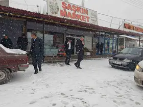 Malatya kırsalında kar yağışı etkili oluyor
