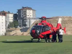 Malatya’da ambulans helikopter 66 yaşındaki hasta için havalandı
