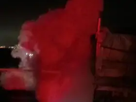 Malatya’da amonyum nitrat yüklü tırda korkutan yangın
