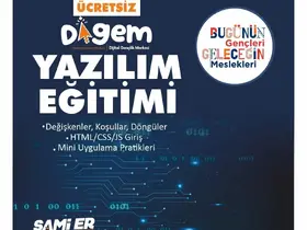Malatya’da Dijital Gençlik Merkezi’nde kodlama eğitimi
