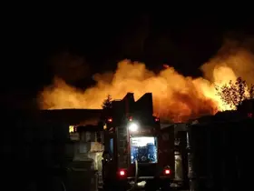 Malatya’da Hurdacılar Sitesi’ndeki yangın söndürüldü
