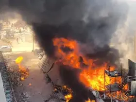 Malatya’da işçilerin kaldığı yatakhane yandı
