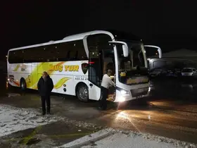 Malatya’da kar yağış nedeniyle otobüs seferleri durduruldu

