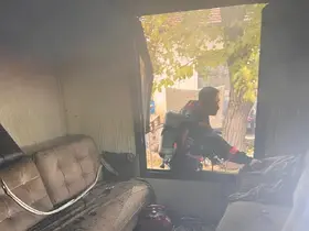 Malatya’da konteyner yangını
