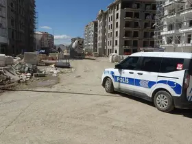 Malatya’da şantiyede iskele çöktü: 1 yaralı
