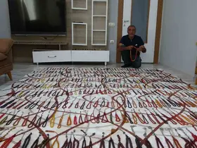 Malatyalı muhtarın milyonluk tespih koleksiyonu görenleri şaşırtıyor
