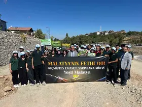 Malatya’nın Fethi’nin 924. yılında bin 101 fidan toprakla buluştu
