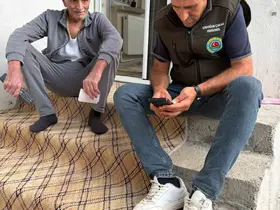 Malazgirt Ziraat Odasından takdir toplayan hizmet: Yaşlı çiftçinin ÇKS başvurusu evinde yapıldı
