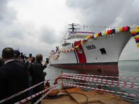 Malezya’nın yeni deniz gücü Kocaeli’de suya indi
